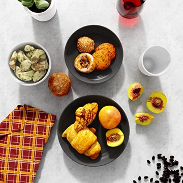 Hanmfei Unbreakable Plastic Dinnerware Set for 4
