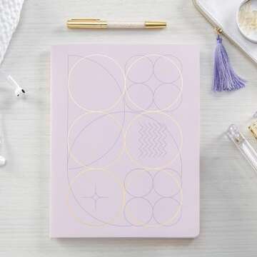 Southworth Academic Student Planner - Undated, 14-Months, Flexible Cover with Stickers