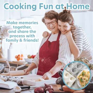 Ravioli Mold with Extra Large 2 1/2 Inch Squares- Authentic Ravioli Tray and Press, Makes 10 Italian Raviolis at a Time, Easy to Use Pasta Maker Kit, Sturdy Construction and Great Gift