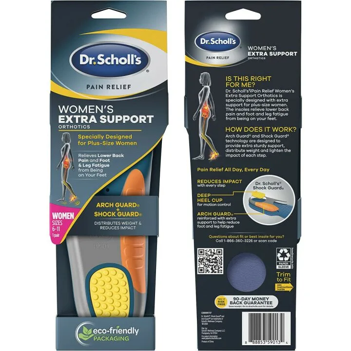 Dr. Scholl's Women's Plus-Size Pain Relief Insoles