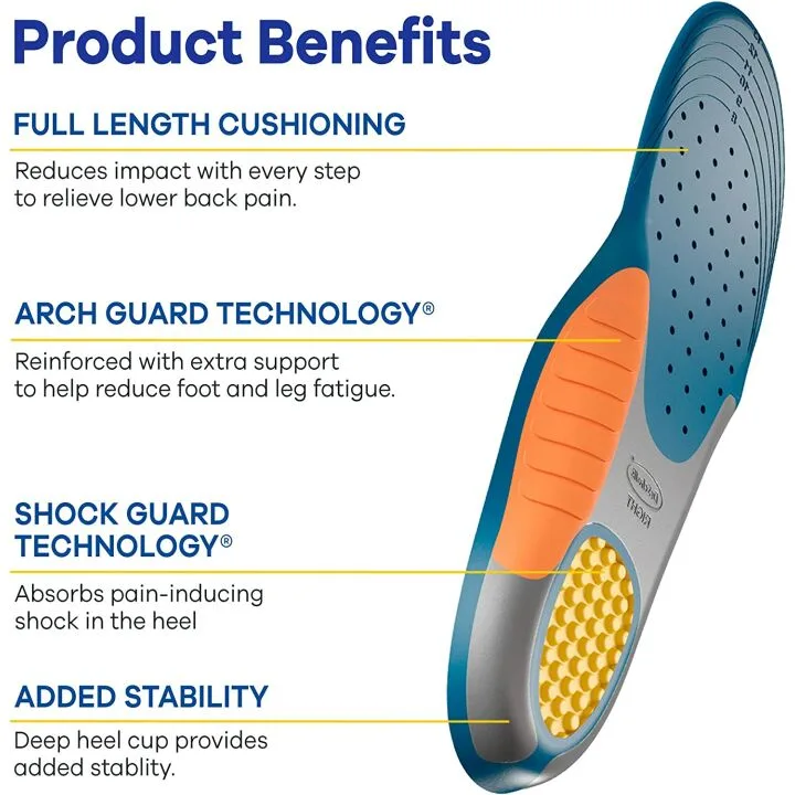 Dr. Scholl's Women's Plus-Size Pain Relief Insoles