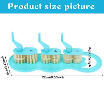 FuncDEme 1 Pcs Paper Crimper Crimping Tool,Paper Slip Wave Shaper Making Tool Paper Quilling Papercr...