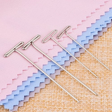 Blulu Steel T-Pins for Crafts, Knitting, & Modeling 150 pcs