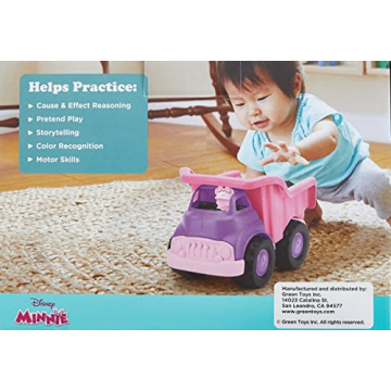 Eco-Friendly Green Toys Minnie Mouse Dump Truck for Kids
