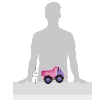 Eco-Friendly Green Toys Minnie Mouse Dump Truck for Kids