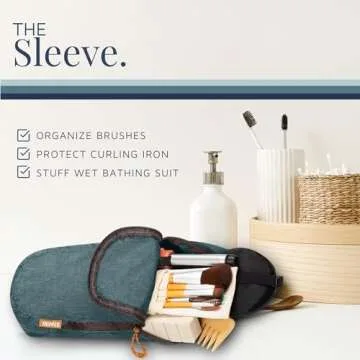 Toiletry Bag Kit: Hanging Travel & 311 TSA Bags