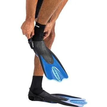 Cressi Unisex Adult Regular Socks, Black, Small-Medium US