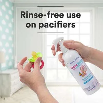 CleanSmart Toy Disinfectant Spray for Safe Toy Cleaning