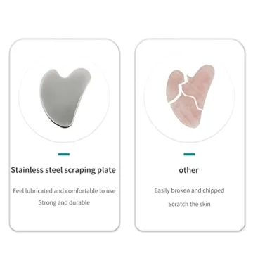 Stainless Steel Gua Sha Tool for Perfect Skincare