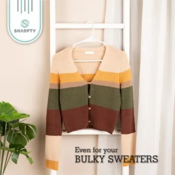 Buy Sharpty Plastic Hangers for Smart Closet Organization