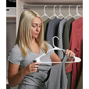 Buy Sharpty Plastic Hangers for Smart Closet Organization