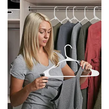 Buy Sharpty Plastic Hangers for Smart Closet Organization