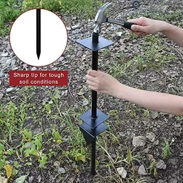 Vinyl PVC Real Estate Sign Post - Durable & Stylish