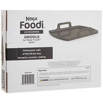 Ninja Foodi Grill Griddle, AG300, AG400, Silver