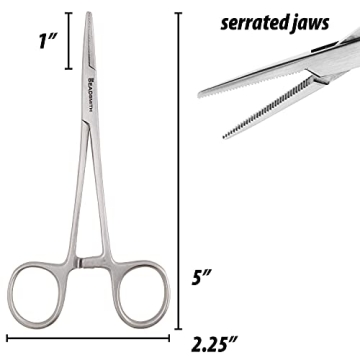 Versatile Beadsmith Hemostat Clamp for All Crafts