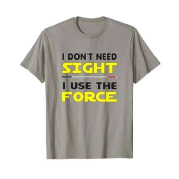 I Use The Force Low Vision, Blind, T-Shirt T-Shirt