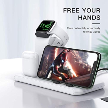 Conido 3 in 1 Charging Station for Apple Watch and iPhone