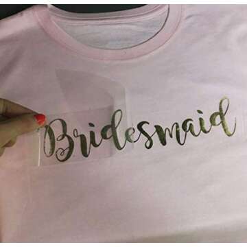 Aqua Chrome Foil Heat Transfer Vinyl 10 ft. Roll HTV - Reflective, Easy to Weed Tshirt Iron on Vinyl for Silhouette Cameo, Cricut, All Craft Cutters by Craftables