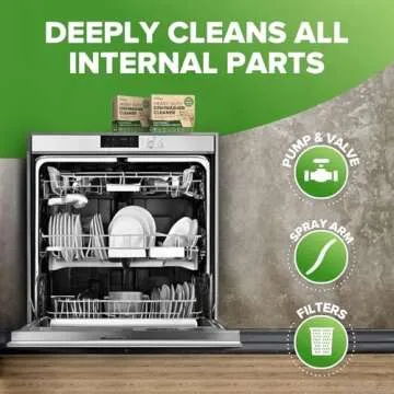 Renuv Heavy Duty Dishwasher Cleaning Tablets for Freshness