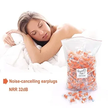 Quality Foam Earplugs 200 Pair for Noise Reduction