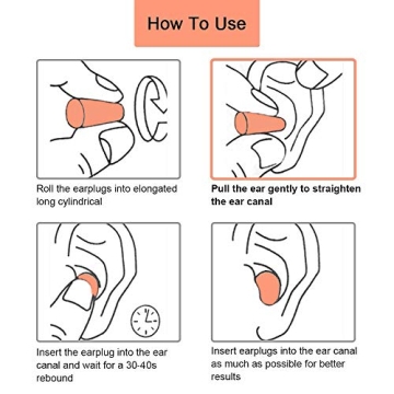 Quality Foam Earplugs 200 Pair for Noise Reduction