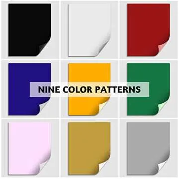 White HTV Vinyl Bundle | 13 Pack for Easy Crafting