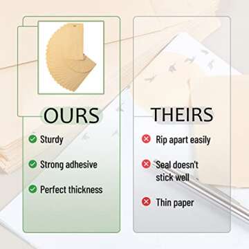 Mr. Pen- Money Envelopes, 100 Pack, 6.5" x 3.5", Cash Saving Challenge, Small Money Budgeting Envelopes