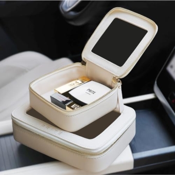 Chic Prite Clear Waterproof Makeup Bag for Organizing