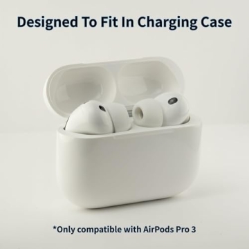 Comply TrueGrip MAX Ear Tips for AirPods Pro 3 Comfort and Fit