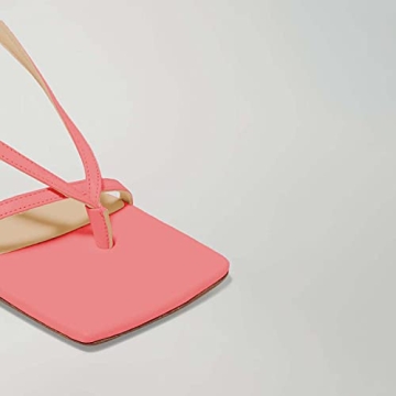 Sexy Mixed Colors High Stiletto Heels with Ankle Strap