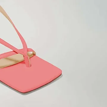 Sexy Mixed Colors High Stiletto Heels with Ankle Strap