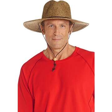 Coolibar UPF 50+ Men's Beach Comber Sun Hat - Ultimate Sun Protection