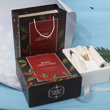 MaxSimple Ceramic Santa Claus Statues for Christmas Decor