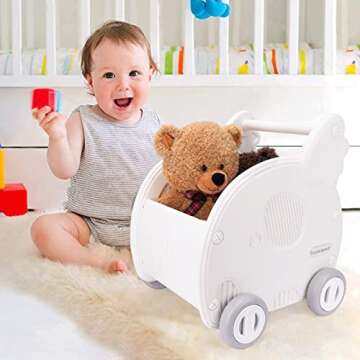 Bebamour Baby Shopping Cart for Creative Toddler Play