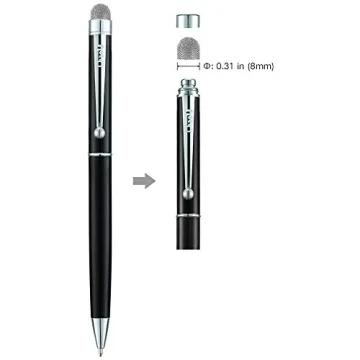 ChaoQ Stylus Pen 4-Pack Hybrid Mesh Ballpoint Touch Screen