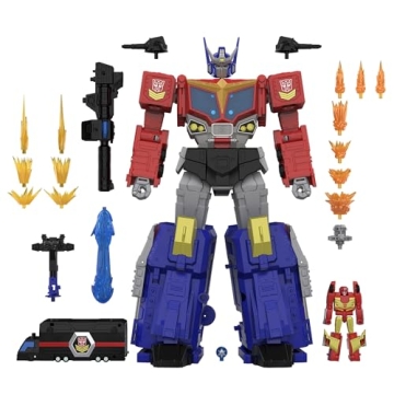 Transformers Age of The Primes Titan Class The Thirteen Star Optimus Prime, 15-inch Converting Actio...