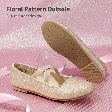 DREAM PAIRS Unisex-Child Mary Jane Flats For Kids