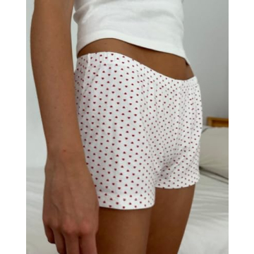 Stylish Adoeren Women Y2K Lounge Shorts for Comfort
