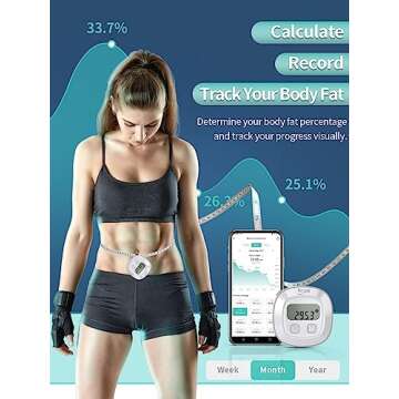 Slimpal Smart Body Tape Measure, FSA HSA Eligible Approved Measuring Tape for Body Measurements Devi...