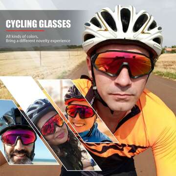 KAPVOE Polarized Cycling Sunglasses for Every Adventure