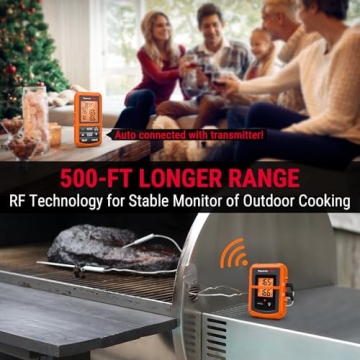 ThermoPro TP20 Wireless Meat Thermometer - Precise Cooking Control