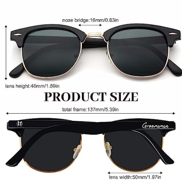 Groomsmen Proposal Sunglasses Set of 8 for Men