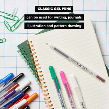 Sakura Gelly Roll Gel Pens Gift Set - 74 Colors for Artists