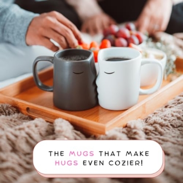 Kissing Couple Mug Set for Weddings and Engagements