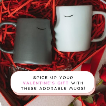Kissing Couple Mug Set for Weddings and Engagements