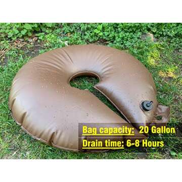 All New Extra Large 20 Gallon Tree Watering Ring/Bag (2 Pack) for Deep Root Irrigation
