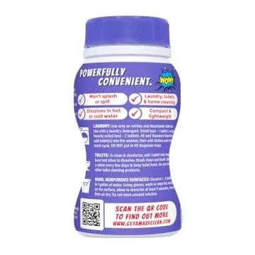 AMAZE Ultra Bleach Tablets - Lavender Scent for All Cleaning Needs