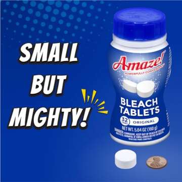 AMAZE Ultra Bleach Tablets - Lavender Scent for All Cleaning Needs