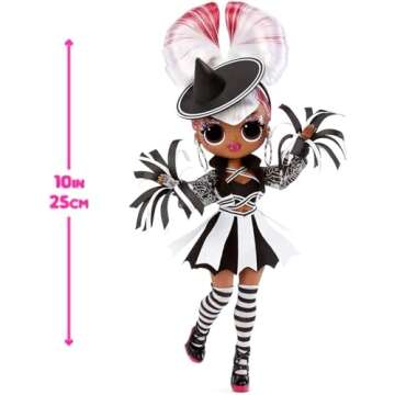 L.O.L. Surprise! OMG Movie Magic Spirit Queen Fashion Doll with 25 Surprises Including 2 Outfits, 3D Glasses, Accessories and Reusable Playset– Gift for Kids, Toys for Girls Boys Ages 4 5 6 7+ Years