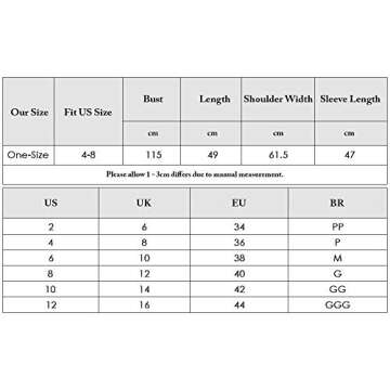 ZAFUL Women's Solid V Neck Loose Sweater Long Sleeve Ripped Jumper Pullover Knitted Crop Top (Black-Faux Pearls)